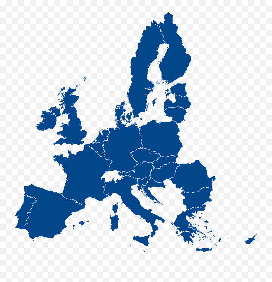 Europe Map Union Of Flag Member State Emoji,State Clipart