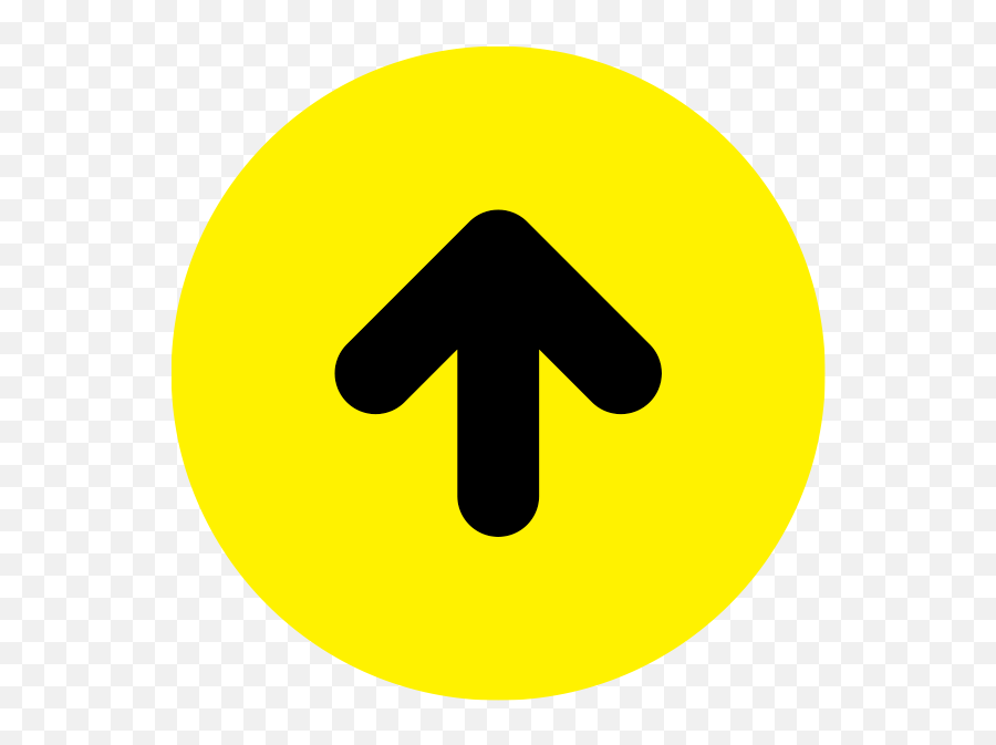 Custom Printed Arrow Carpet Decals Emoji,Yellow Arrow Png
