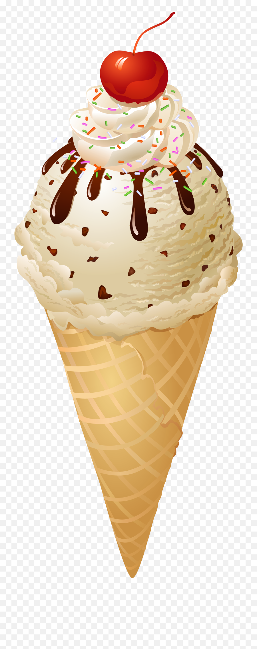 Dog Clipart Ice Cream Dog Ice Cream - Transparent Ice Cream No Background Emoji,Ice Cream Clipart