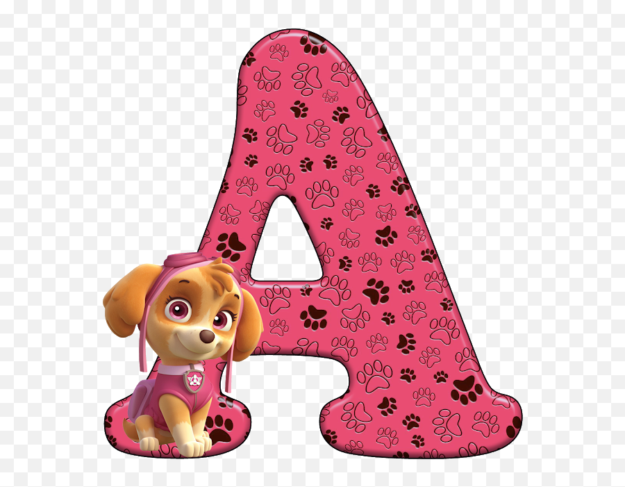 Download - Alfabeto Patrulha Canina Alfabeto Patrulha Emoji,Skye Png
