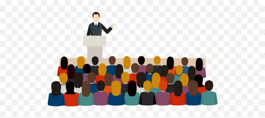 Public Speaking Clipart Png Image With - Public Speaking Background Clipart Emoji,Speaking Clipart