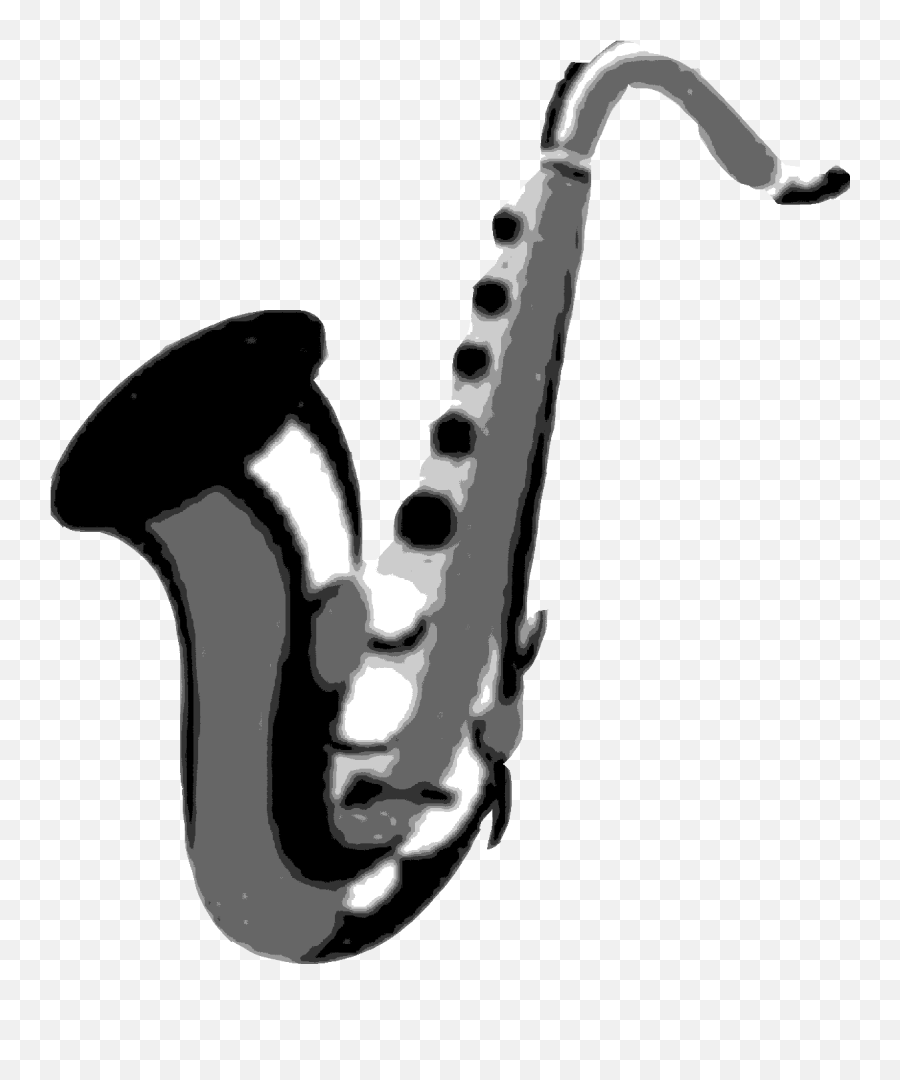 Free Jazz Saxophone Cliparts Download - Instrumentalist Emoji,Saxophone Clipart