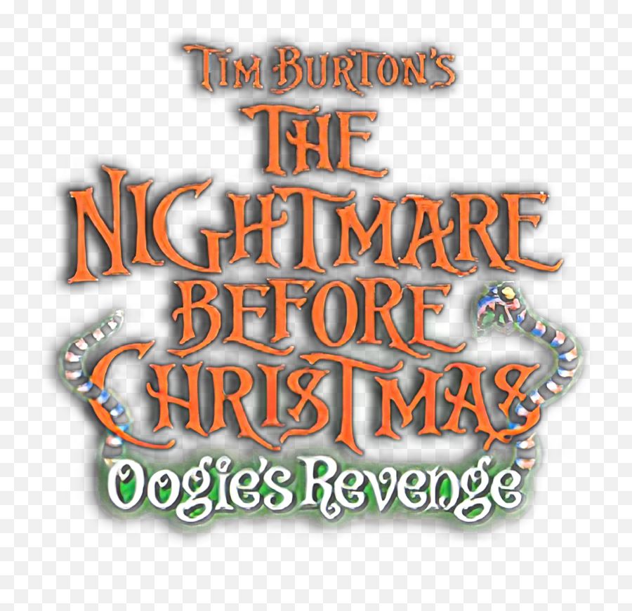 Logo For The Nightmare Before Christmas - Nightmare Before Christmas Revenge Logo Emoji,Revenge Logo