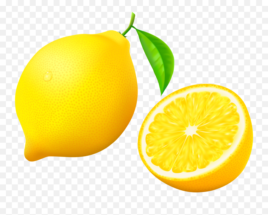 Lemon Clipart Transparent Png Image - Lemon Clipart Emoji,Lemon Clipart