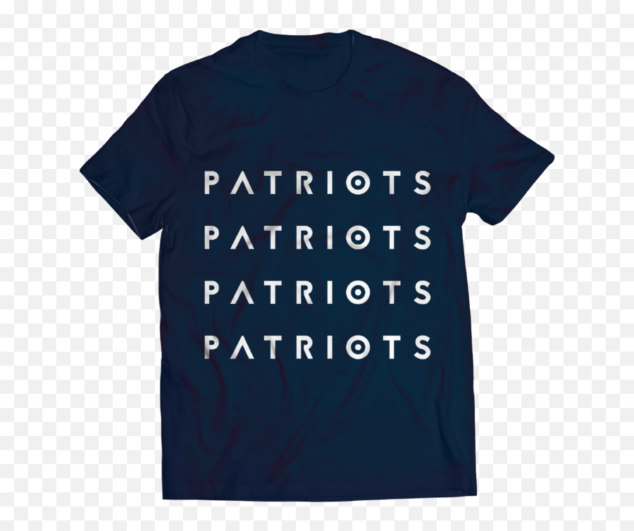 Patriots Patriots Logo Blue T - Shirt Sidemen Clothes Emoji,Patriots Logo
