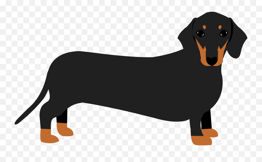 Dachshund Clipart Sausage Dog - Dachshund Png Clipart Emoji,Dachshund Clipart