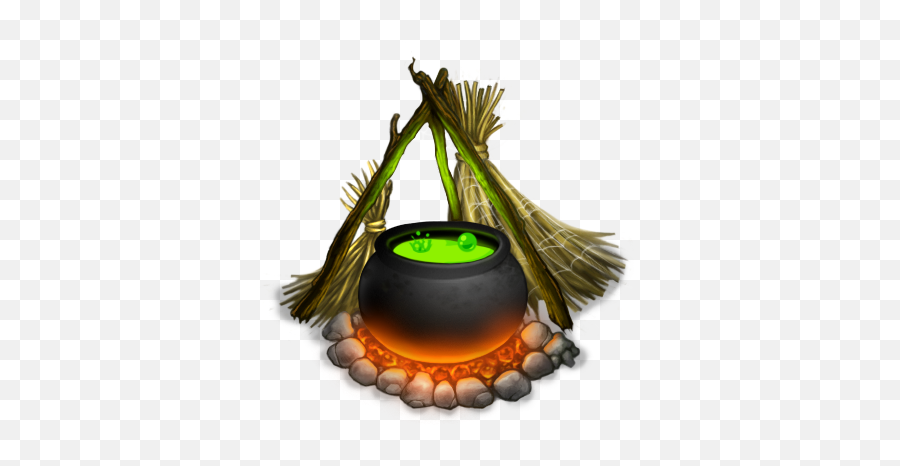 Creepy Cauldron - Cauldron Emoji,Cauldron Png