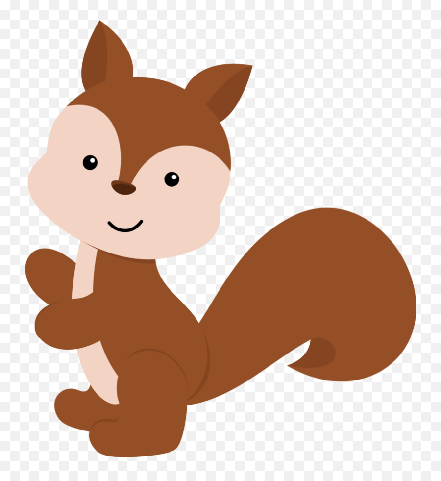 Clipart Squirrel Snow White Clipart Squirrel Snow White - Woodland Animals Clip Art Emoji,Squirrel Clipart