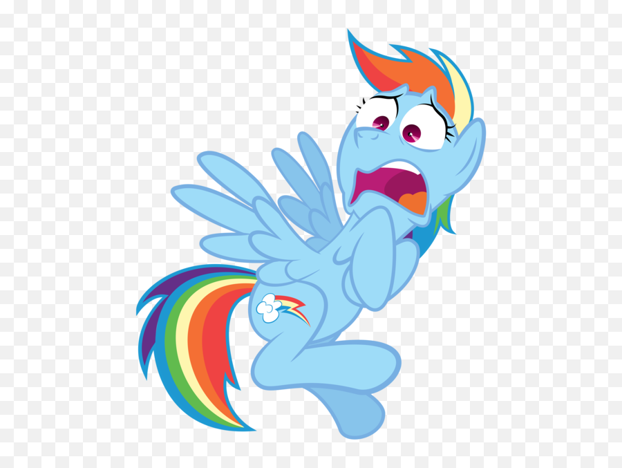 Rainbow Dash Dash - Rainbow Dash Shocked Derpibooru Emoji,Rainbow Dash Transparent