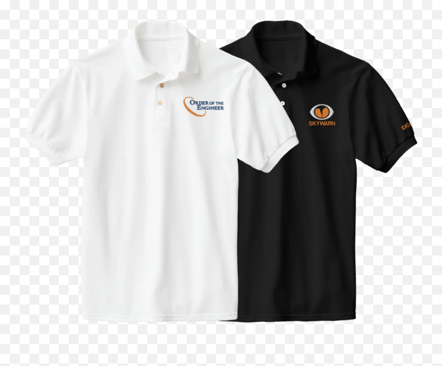 Index - Short Sleeve Emoji,Company Logo Polo Shirts