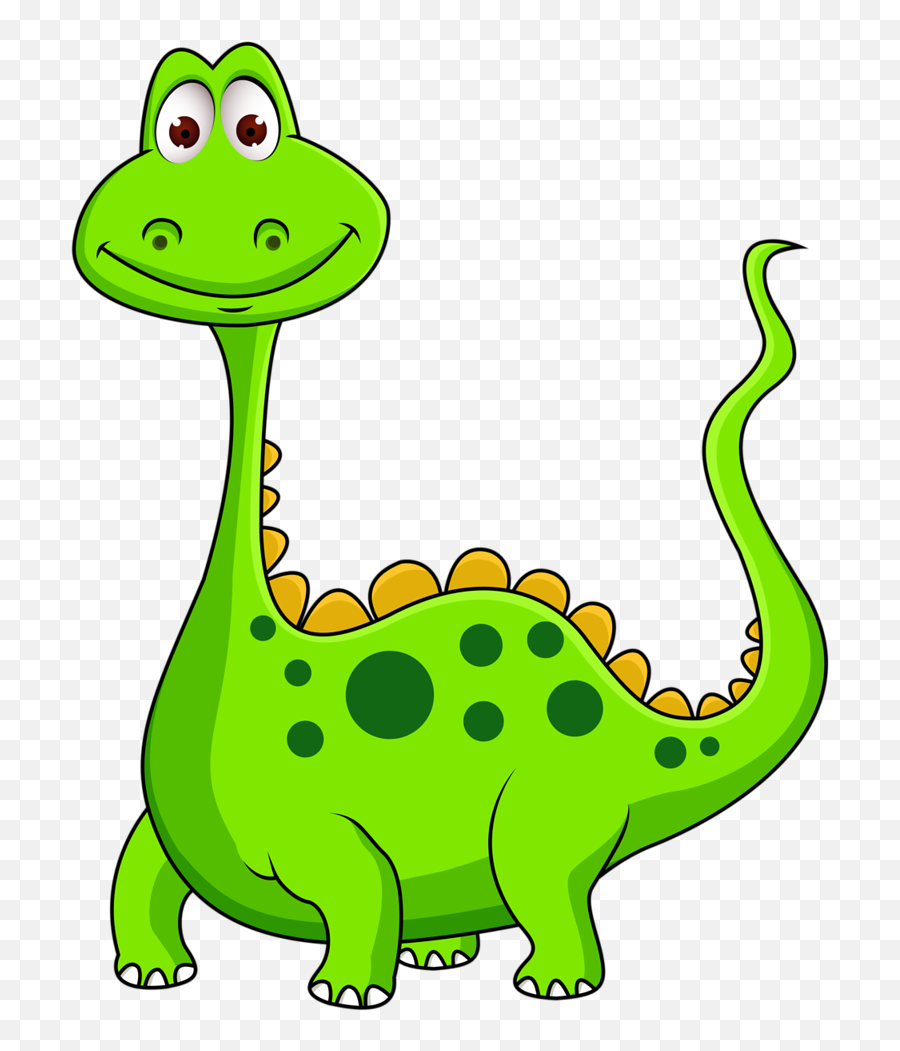 Dinosaurios Animados Png - Cartoon Transparent Dinosaur Png Emoji,Dinosaur Clipart