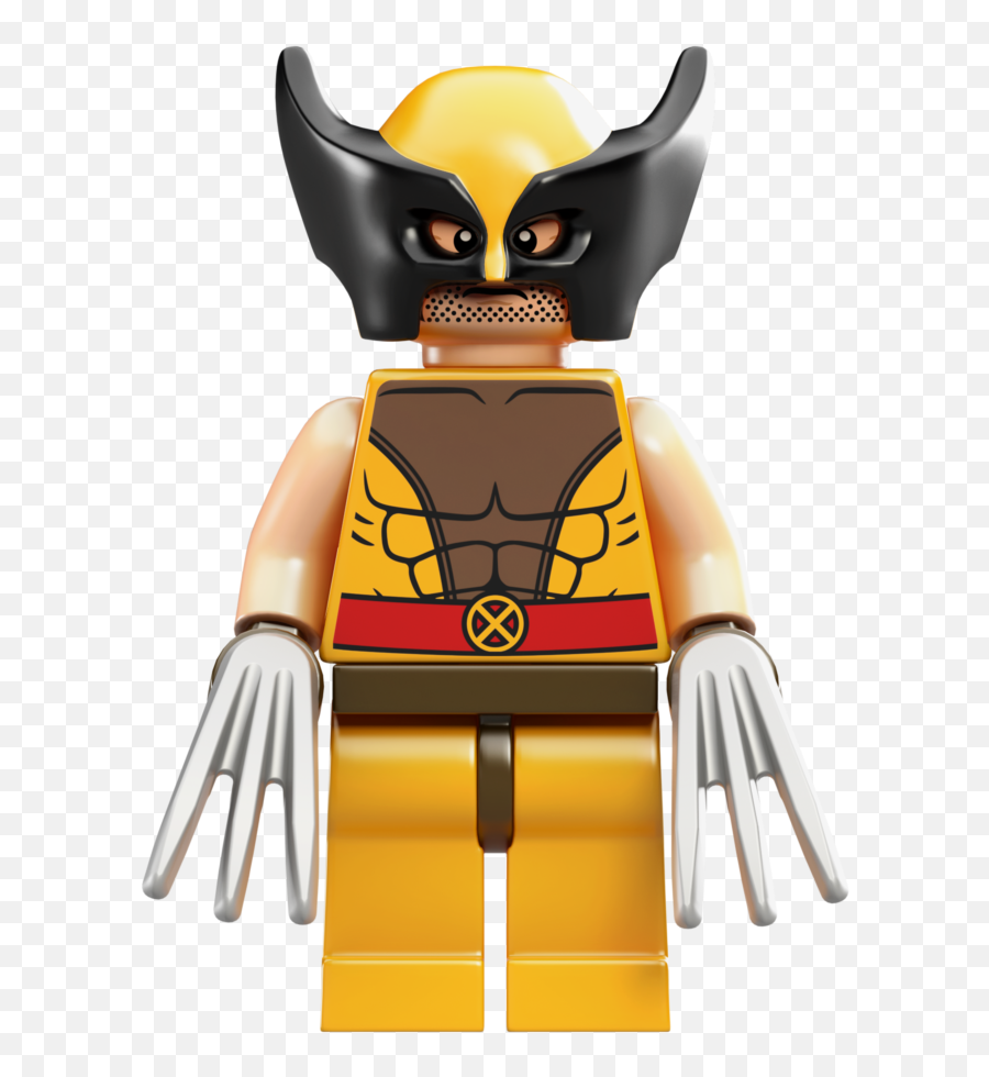Download Hd Lego Clipart Wolverine - Wolverine Lego Marvel Lego Wolverine Png Emoji,Lego Clipart