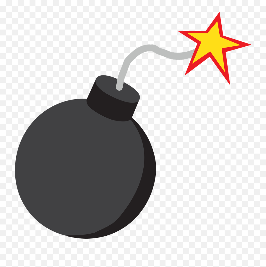 Bomb Grenade Explosion - Free Vector Graphic On Pixabay Emoji,Grenade Transparent Background