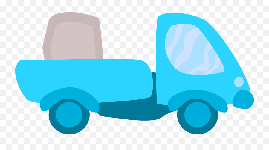 Blue Truck Clipart Free Download Transparent Png Creazilla Emoji,Old Pickup Truck Clipart