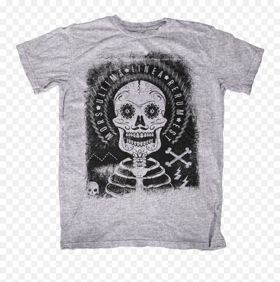Sugar Skull Skeleton T - Shirt Emoji,Sugar Skull Transparent