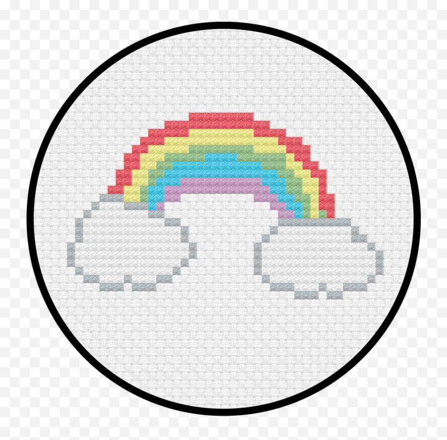 Cross And Rainbow Circle Logo - Logodix Emoji,Rainbow Circle Png