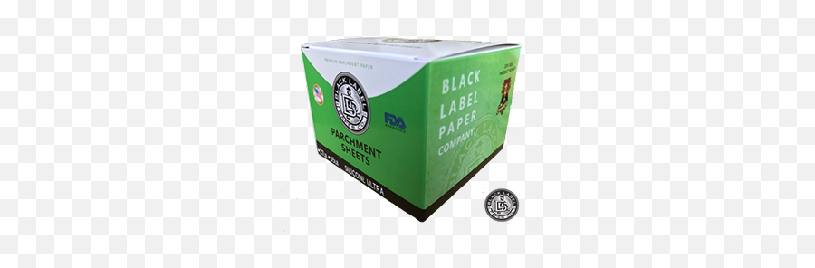 Download Parchment Paper Sheets Bleached 4x4 Silicone - Black Label Emoji,Parchment Png