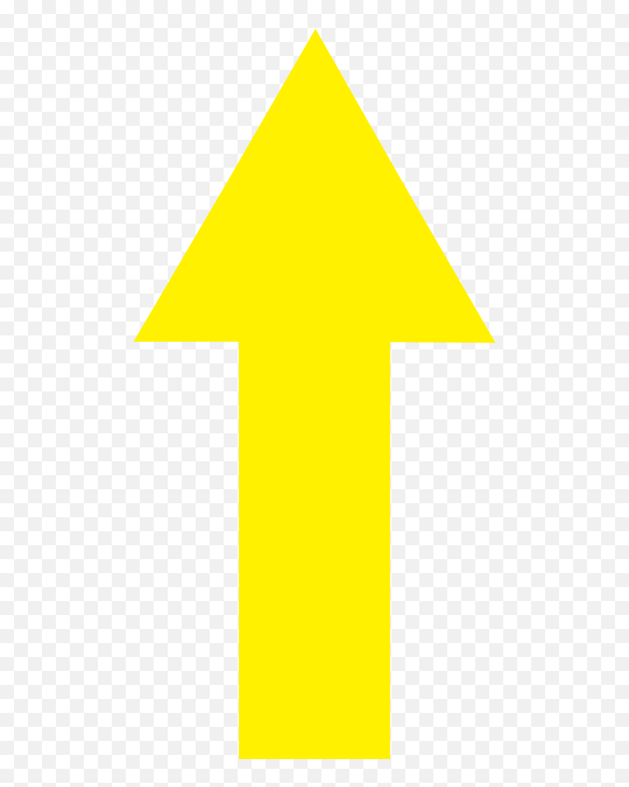 Yellow Arrow Up Yellow Arrow Transparent Background - Clip Yellow Up Arrow With Black Background Emoji,Arrow Transparent