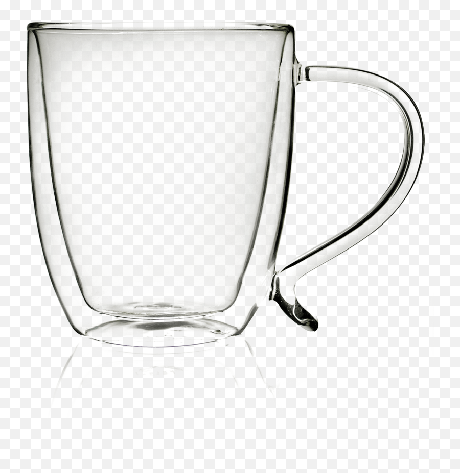 Double Wall Borosilicate Glass Coffee - Glass Mug Transparent Background Emoji,Mug Png