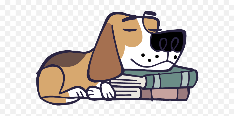 Waking Up U2013 The Dish - Transparent Dog Reading Book Emoji,Waking Up Clipart