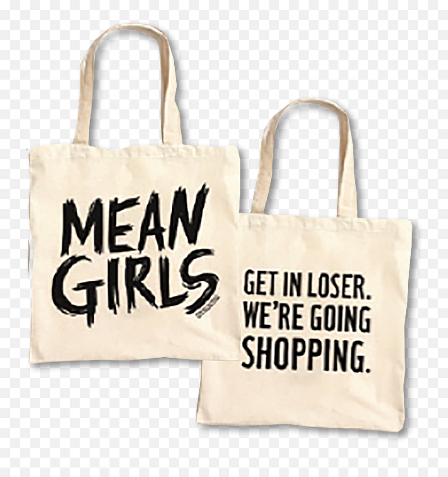 Mean Girls The Broadway Musical Logo - Logo Tote Bag Canvas Emoji,Hamilton Musical Logo