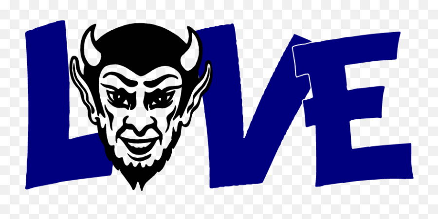 Bremen Blue Devils Logo Clipart - Full Size Clipart Statesboro High School Emoji,Devils Logo