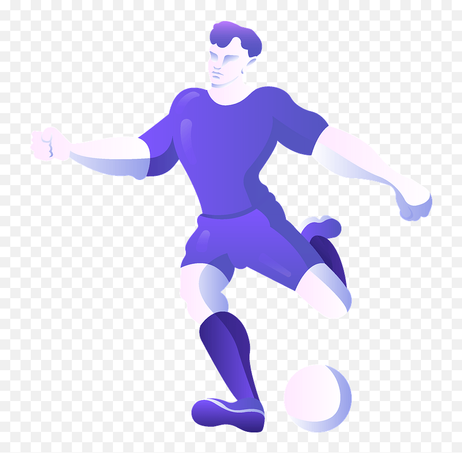 Soccer Football Clipart Free Download Transparent Png - Player Emoji,Soccer Clipart