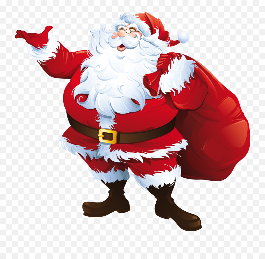 Santa Clause - Santa Claus Png Emoji,Santa Transparent