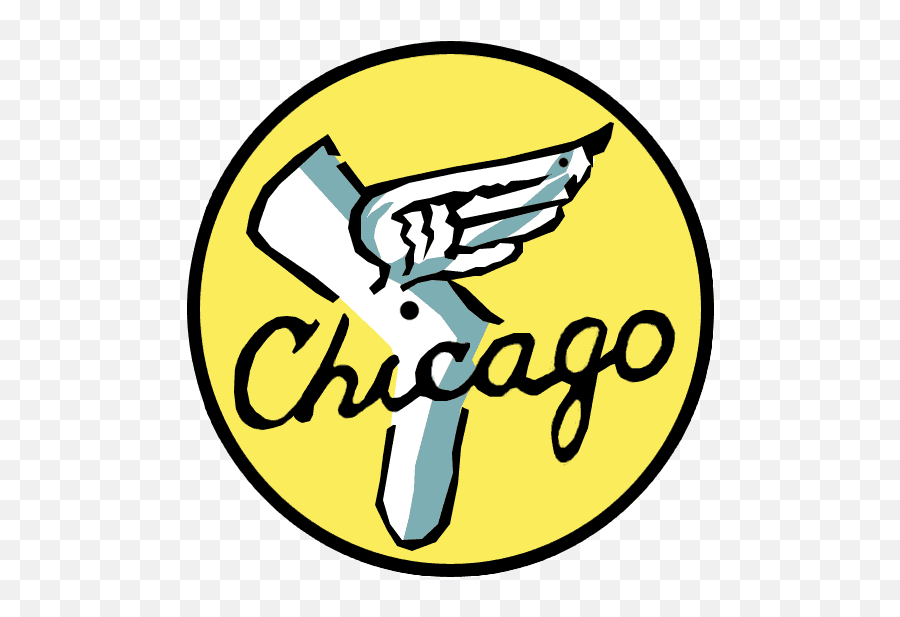 Chicago Cubs White Sox Logos Through - Chicago White Sox Wings Logo Emoji,White Sox Logo