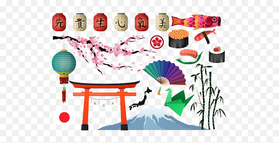 Japanese Png Hd - Asian Clipart Emoji,Japanese Png