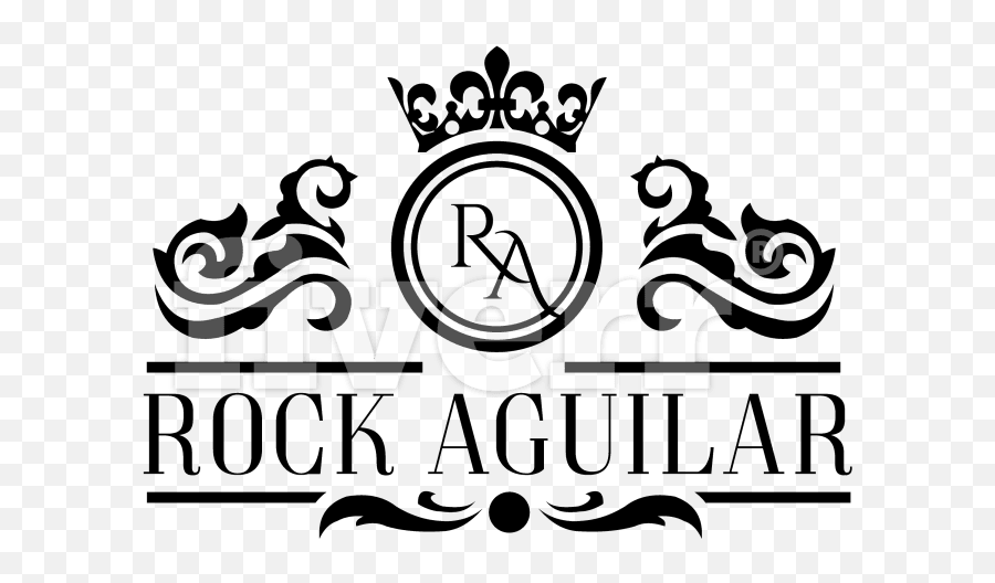 Download Hd Do Luxury Initial Letters Monogram Realestate - Aguilar Monogram Emoji,Realestate Logo