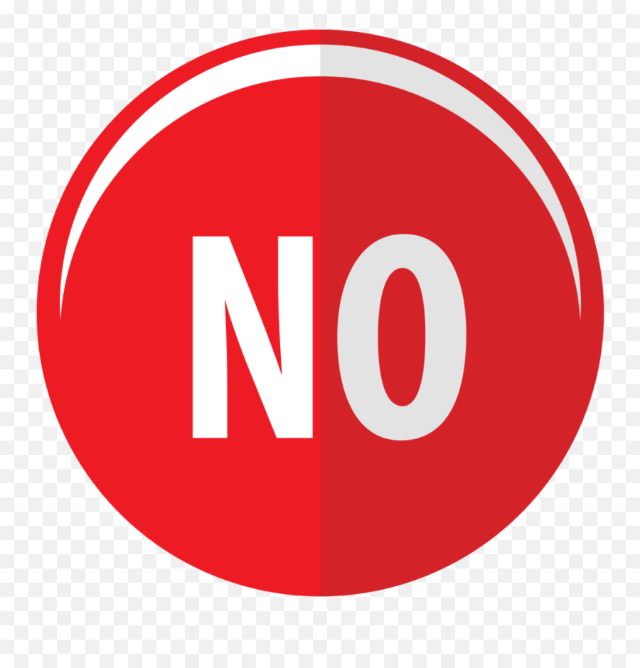 Free No Png With Transparent Background - No Png Emoji,Transparent Background