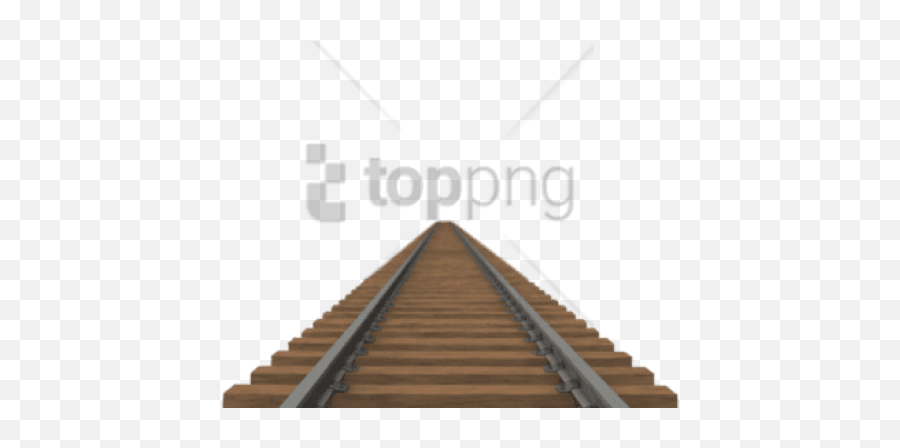 Train Silhouette Png - Download Railroad Images Railroad Railway Track Cartoon Png Emoji,Railroad Clipart