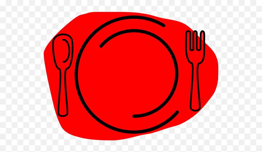 Spoon And Fork Transparent Png - Red Spoon And Fork Png Emoji,Knife Clipart