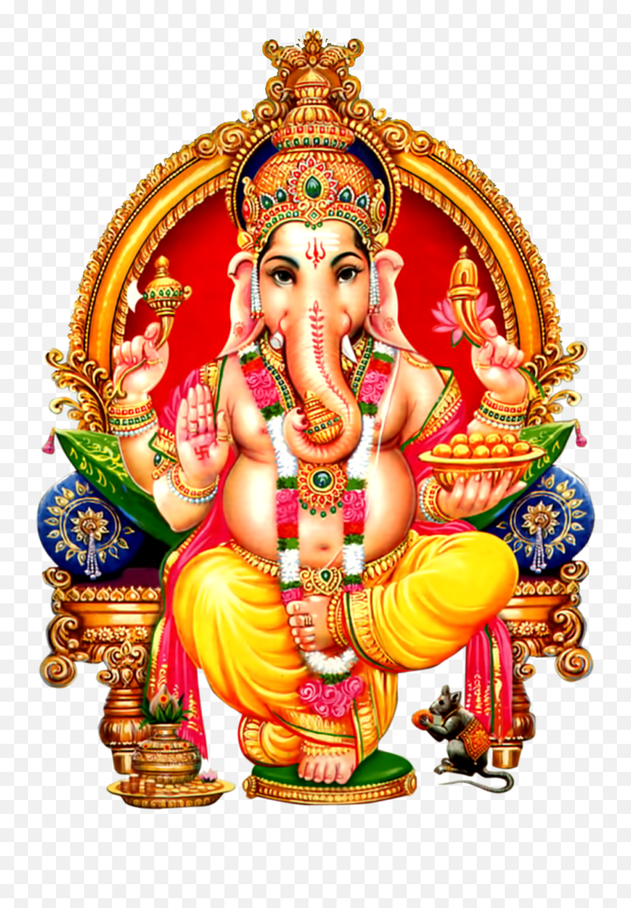 Vinayagar Png Hd Png Pictures - Vhvrs High Definition Lord Ganesha Emoji,Transparent Photos