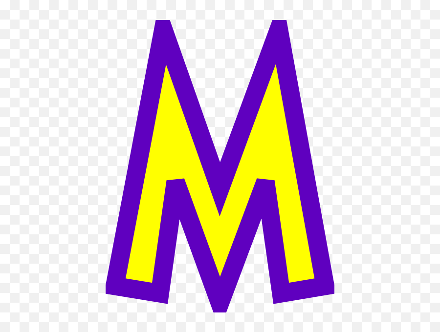 Letter M Clipart - Transparent Letter M Logo Png Emoji,M Clipart