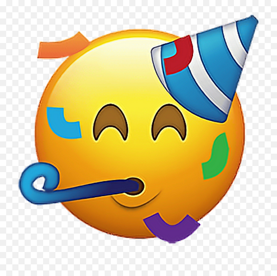 Emoji - Party Smiley,Birthday Emoji Png