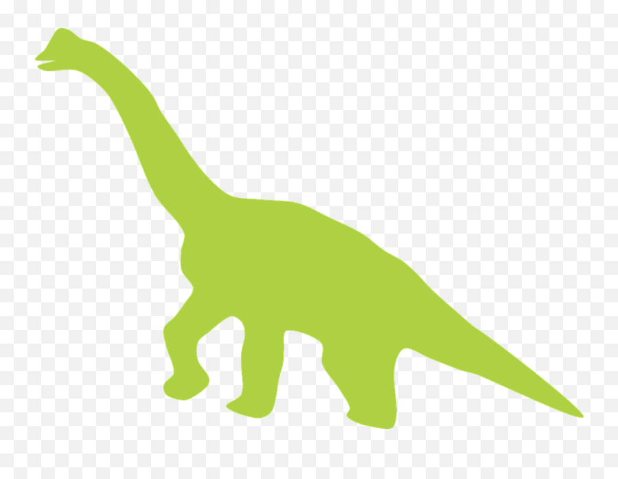 Extinct Clipart Green Dinosaur Emoji,Brontosaurus Clipart