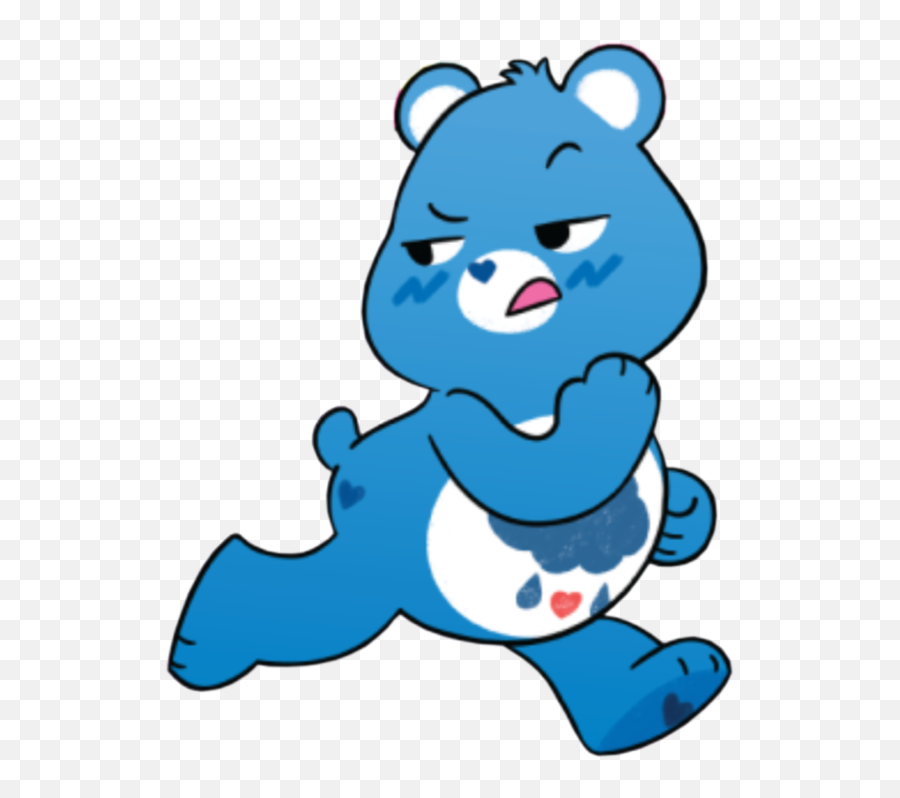 Care Bear Png - Bluebear Cartoon 98245 Vippng Emoji,Care Bear Png