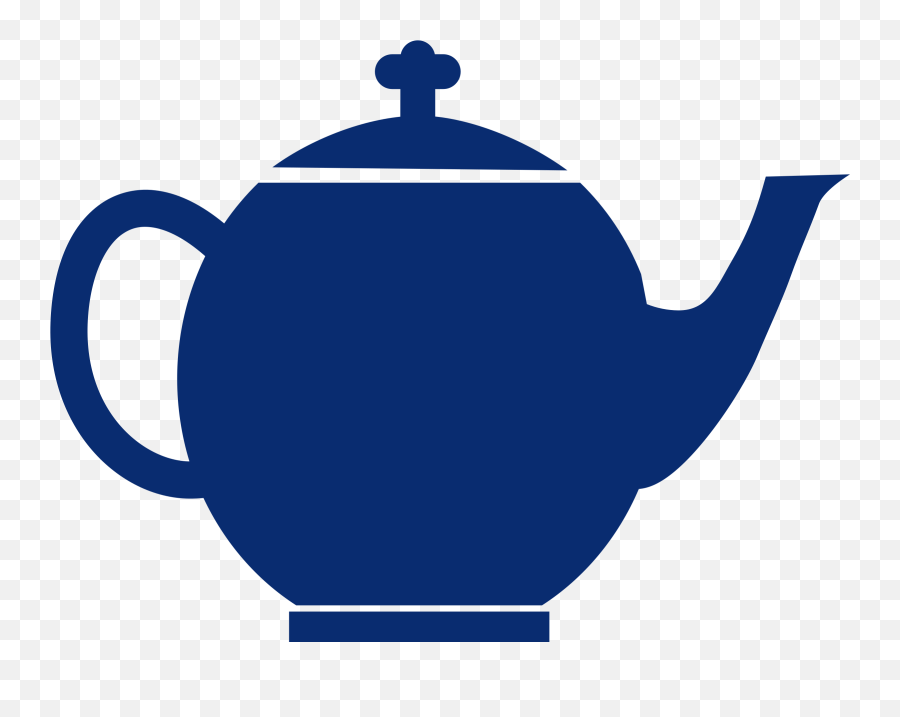 Download Jubilee Pot Blue Big Image Png - Tea Kettle Clipart Emoji,Cooking Pot Clipart