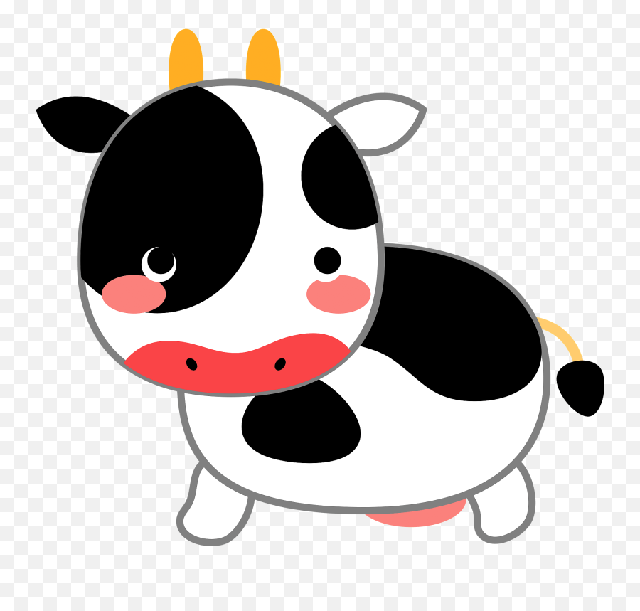 Dairy Cow Clipart Emoji,Dairy Cow Clipart