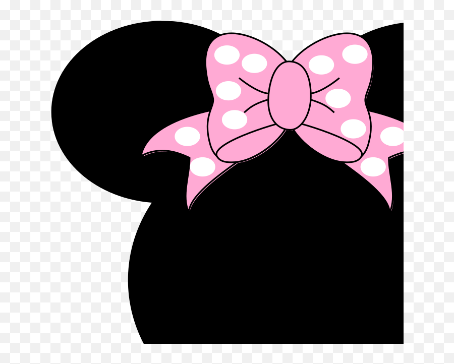 Blue Minnie Mouse Svg Clip Arts Download - Download Clip Art Emoji,Minnie Bow Png
