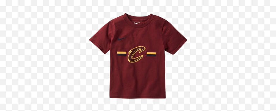 Cleveland Cavaliers Nike Logo Toddler Nba T - Shirt Emoji,Nike Logo Font