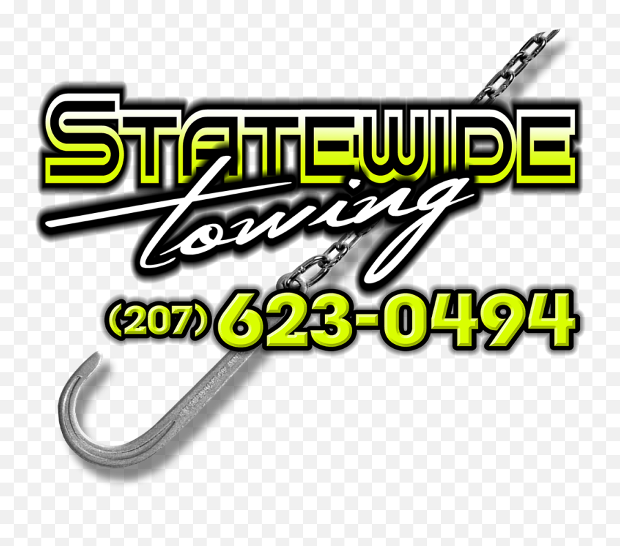 Heavy Duty Towing And Roadside Service Throughout Maine Emoji,Towing Company Logo