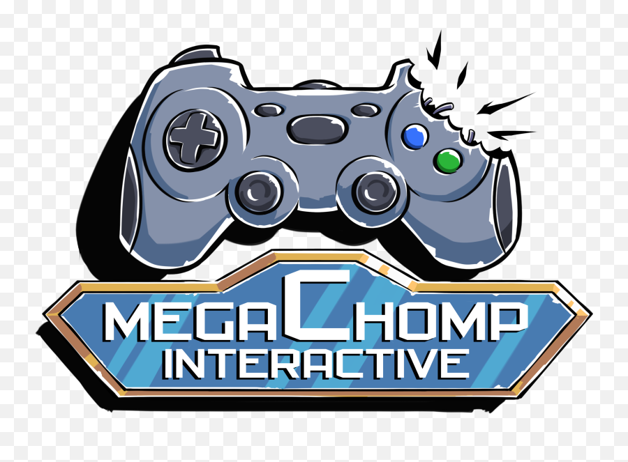 Megachomp Interactive Emoji,Gaming Controller Logo