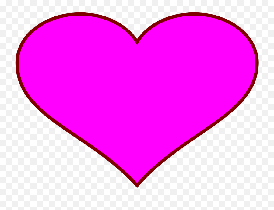 Pink Heart Svg Vector Pink Heart Clip Art - Svg Clipart Emoji,Pink Heart Clipart