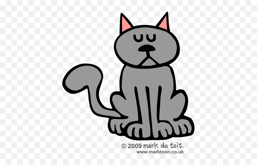 Big Cat Clipart Cat Gif - Aloof Cat Clip Art 465x500 Png Emoji,Cat Gif Png