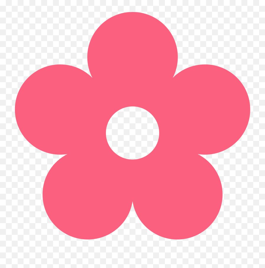 Blue Flower Clipart Cute - Clipart Flowers Svg Emoji,Flower Clipart