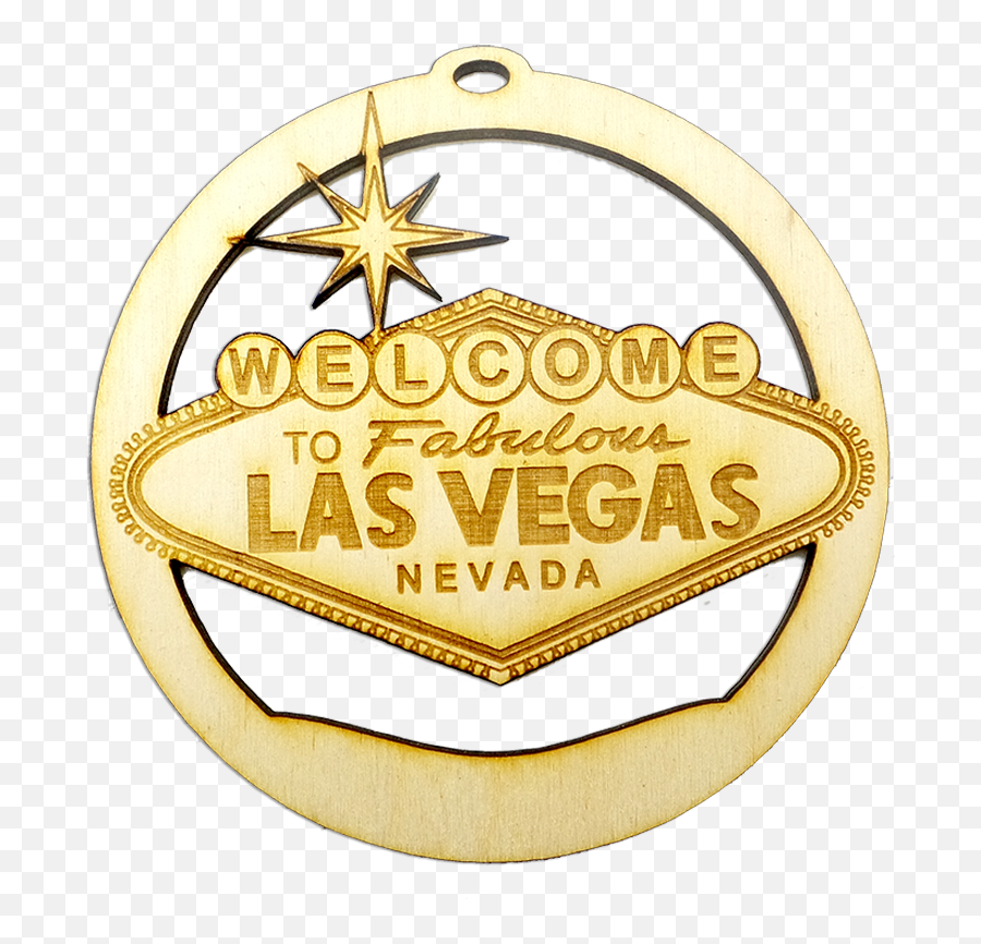 Personalized Welcome To Las Vegas Sign Ornament - Las Vegas Souvenir Giardini Della Biennale Emoji,Las Vegas Logo