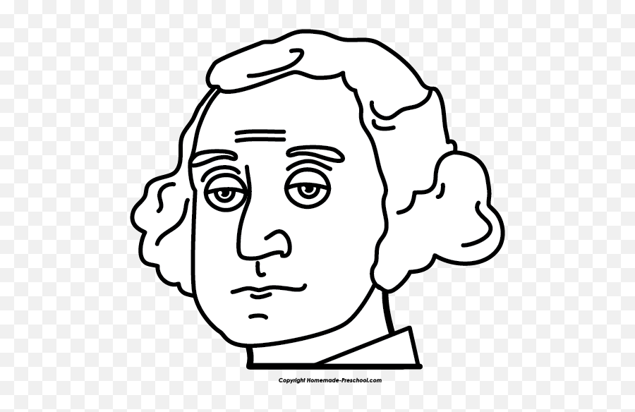 President Clipart - Clip Art Funny George Washington Png Emoji,President Clipart